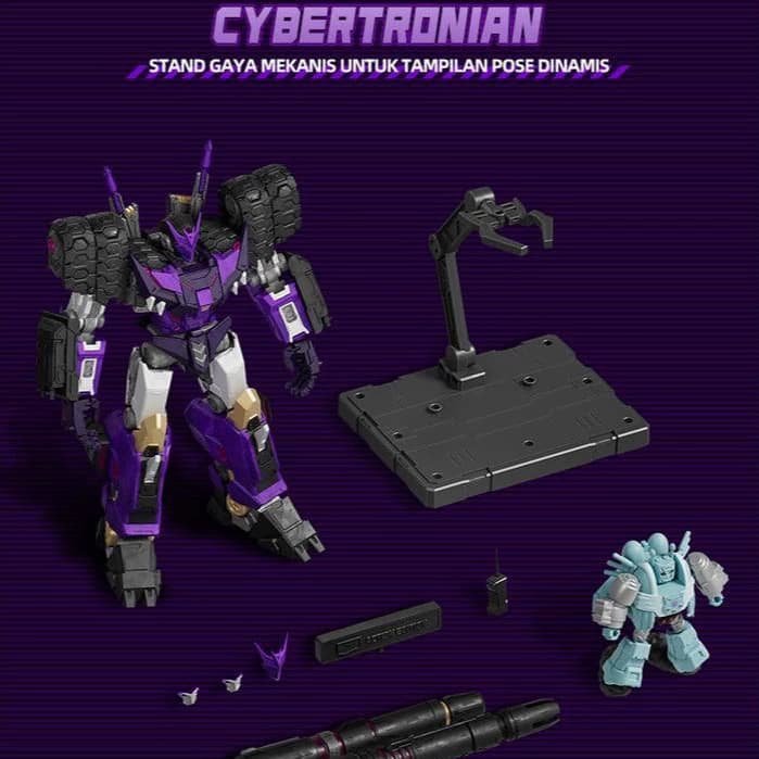Blokees Transformers Action Edition Tarn (Comic Version) AE05 Mainan Figure Original — foto 3
