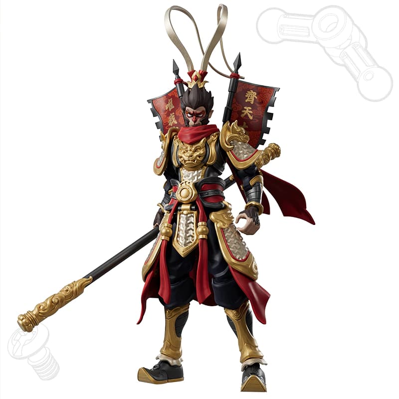 BLOKEES Herospire Champion Class: Mythical Aspect Sun Wukong | Plastic Model Action Figure Mainan Birthday Gift Toys — foto 2