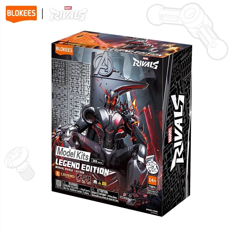 BLOKEES Marvel Rivals-Legend Edition 01-Ultron LE01 | Plastic Model Action Figure Mainan Birthday Gift Toys — foto 2